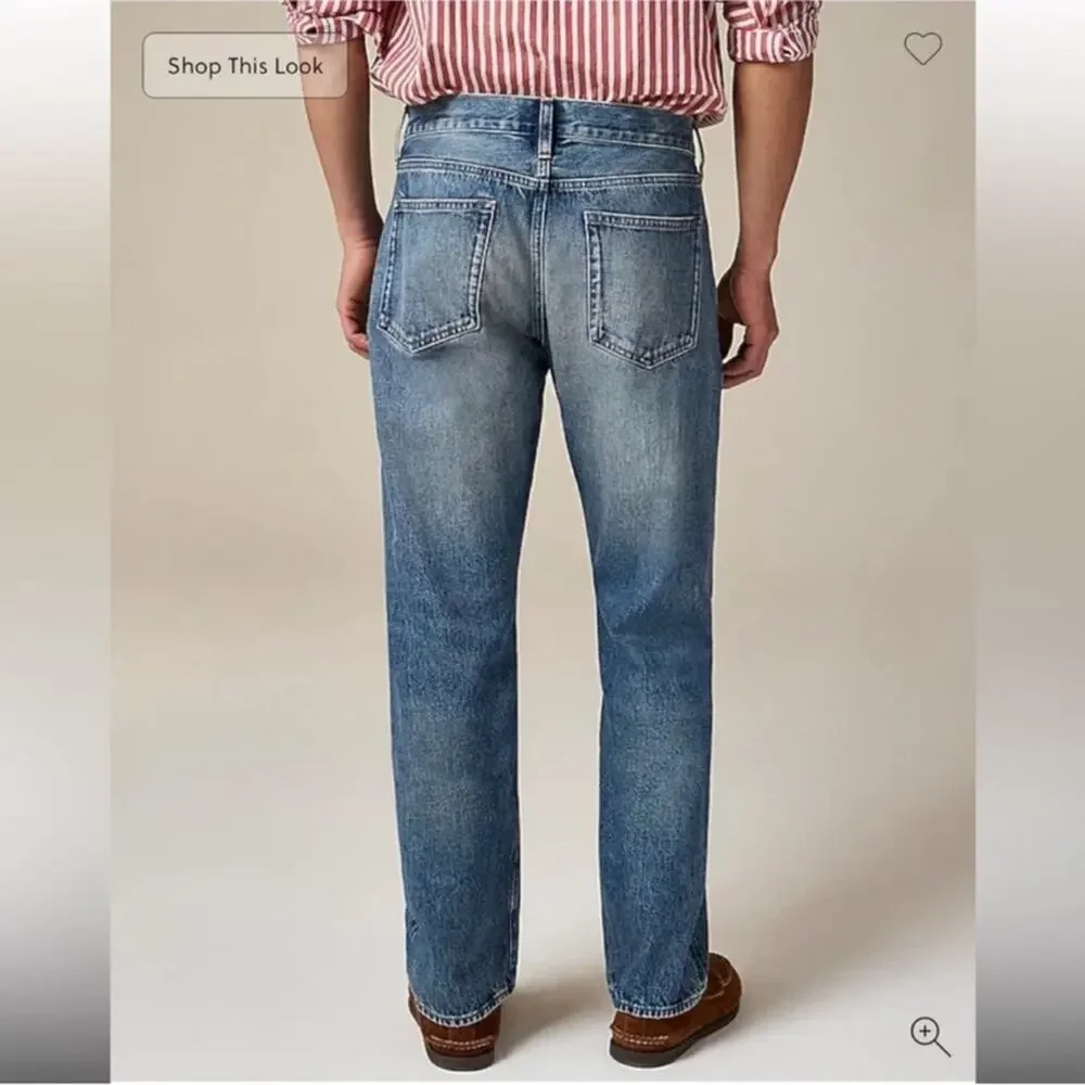 J.Crew Classic jean in medium wash Japanese selvedge denim 31/30